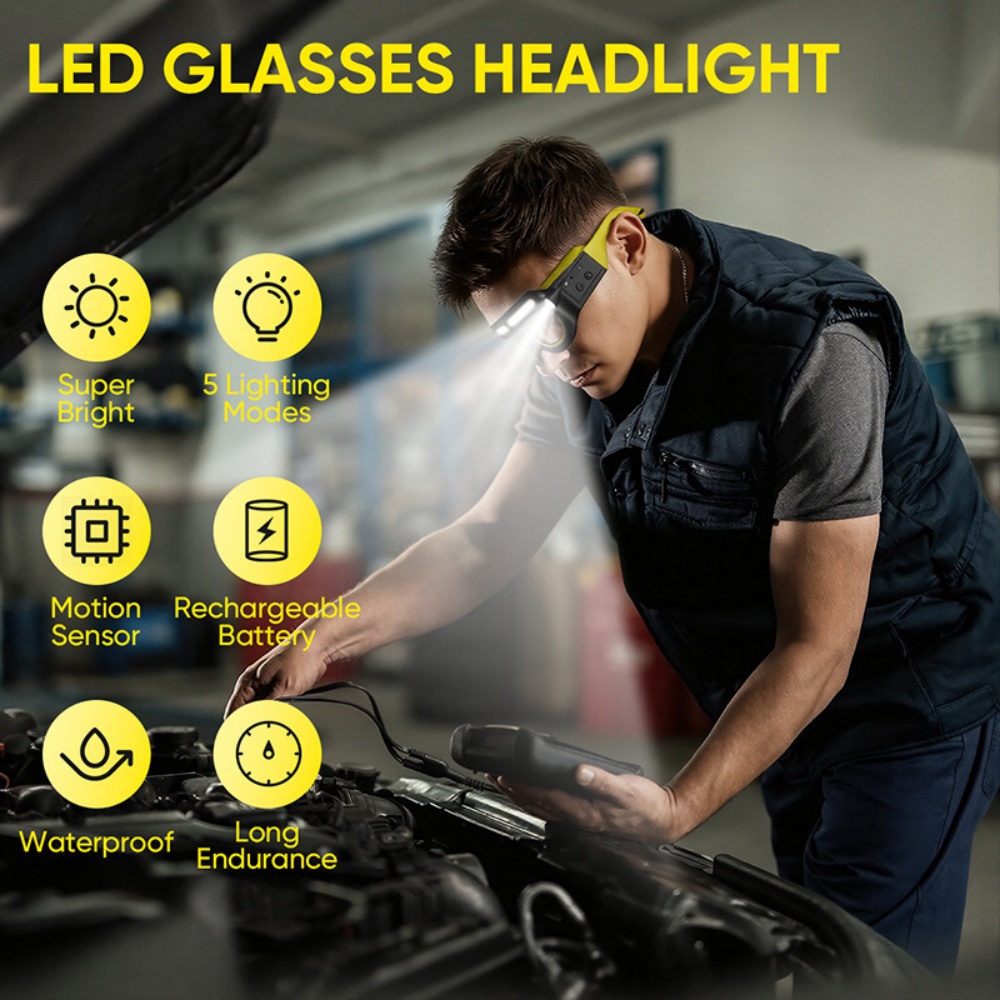 Gafas con Linterna LED Recarga - Ldr Light Sensor reseña y precio